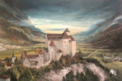 Gutenberg Castle (150cm x 100cm)