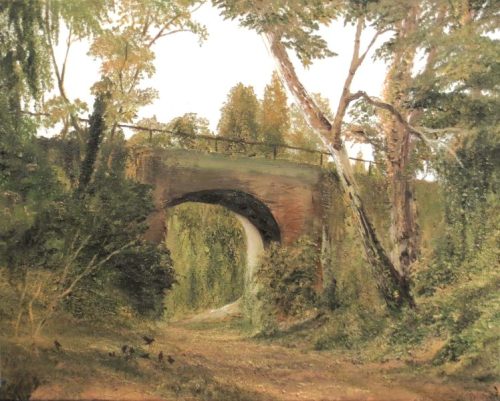 Hunter's Bridge (51cm x 40cm)