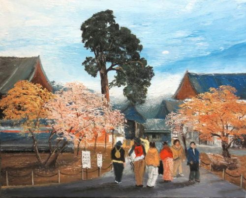 Kyoto - Kinkaku-ji Temple Entrance (51.3cm x 41cm)