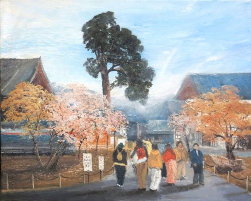 Kyoto - Kinkaku-ji Temple Entrance (51.3cm x 41cm)