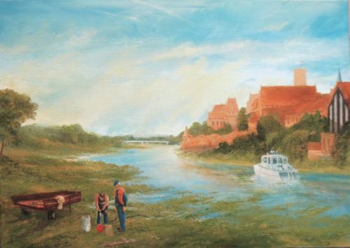 Malbork Castle (86cm x 60cm)