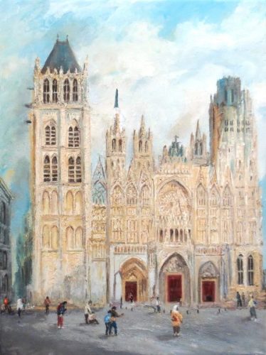 Rouen Cathedral (30cm x 40cm)