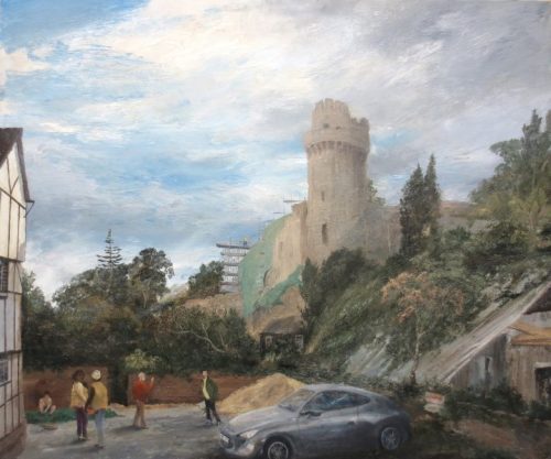 Warwick Castle (120cm x 100cm)