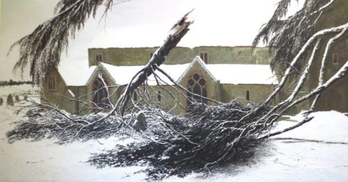 A Fallen Branch (215cm x 113cm)