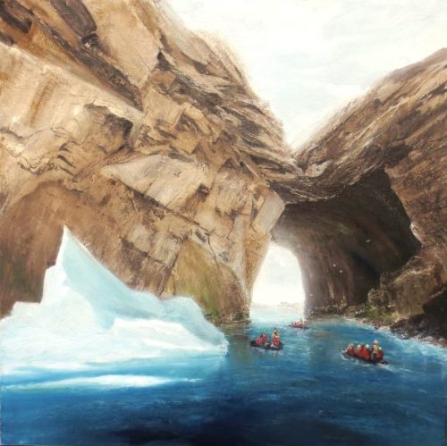 Antarctica - Spert Island (100cm x 100cm)