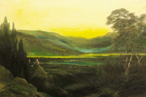 Convergence Of Ley Lines (76cm x 51.5cm)