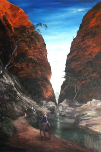 Simpson's Gap (100cm x 150cm)