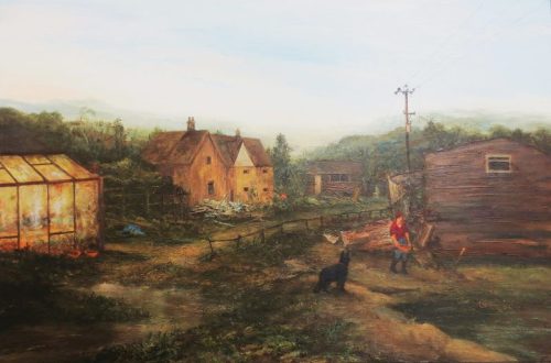 Yr Hen Stabl (91cm x 61cm)