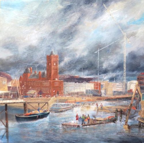 Cardiff (100cm x 100cm)