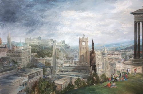 Edinburgh (150cm x 100cm)