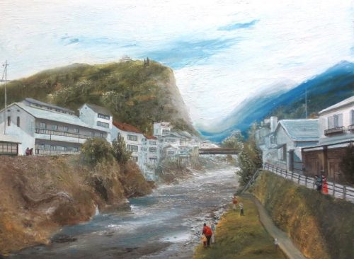 Goju Hachiman (80cm x 60cm)