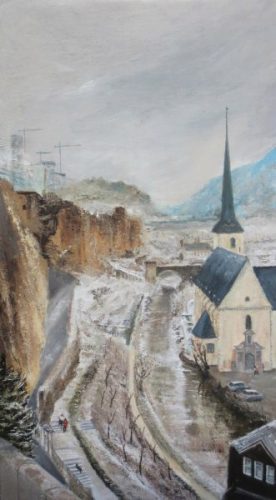 Luxembourg (51cm x 91.5)