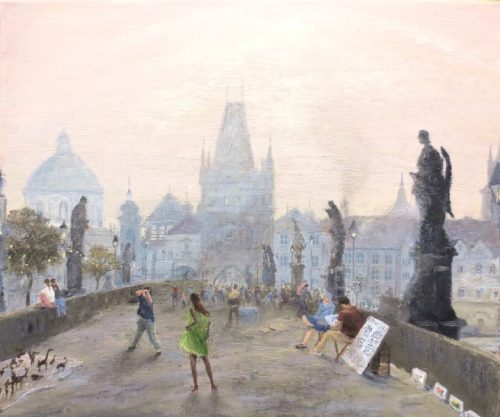 Prague - Charles Bridge (61cm x 51cm)