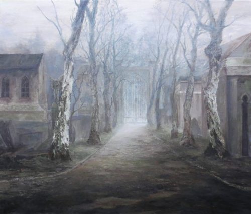 Cemetery Exit (120cm x 100cm)
