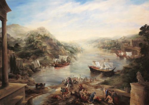 The Return of Odysseus (241cm x 170cm)