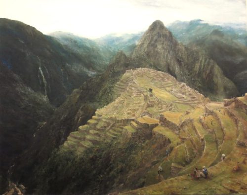 The Ruins of Machu Picchu (142cm x 112cm)