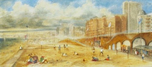 Brighton (35cm x 16.5cm) FRAMED