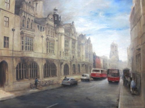 Tom Tower, Oxford (122cm x 91cm)