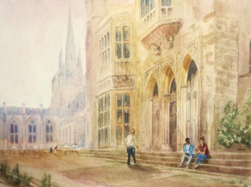 Ashridge House (28.6cm x 21.2cm)