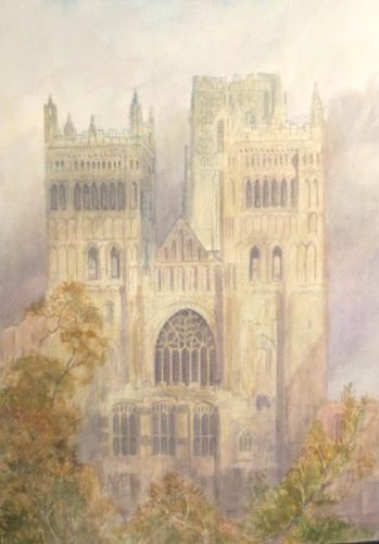 Durham Cathedral (21cm x 29.6cm)