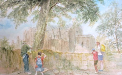 Rosslyn Chapel (31.6cm x 19.3cm)