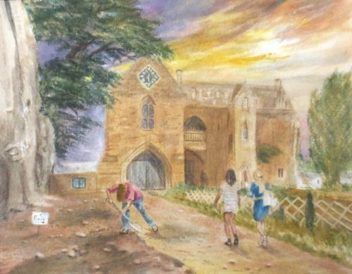 Stoneleigh Gatehouse (25.6cm x 19.9cm)