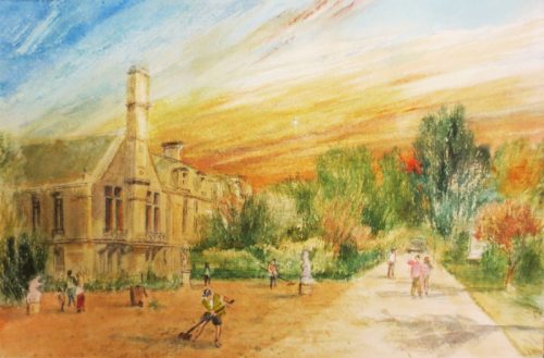 Waddesdon Manor (23.5cm x 15.5cm)