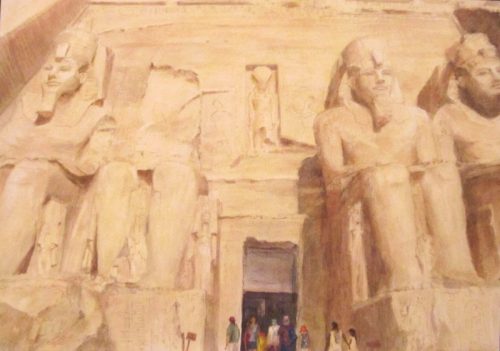 Abu Simbel (53cm x 37.2cm)