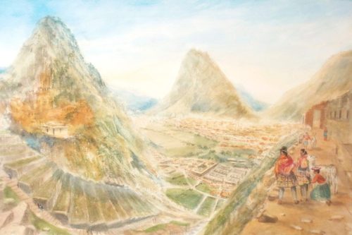 Ollantaytambo (38.4cm x 25.4cm)