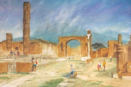 Pompeii (44.5cm x 30cm)