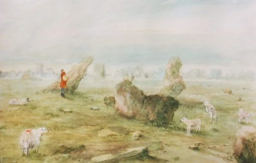 Stanton Drew Stone Circle (32cm x 20.5cm)