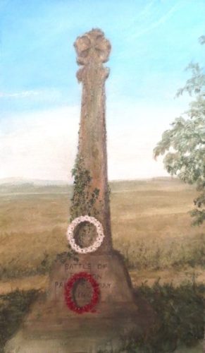 Towton Memorial (21.7cm x 37.3cm)