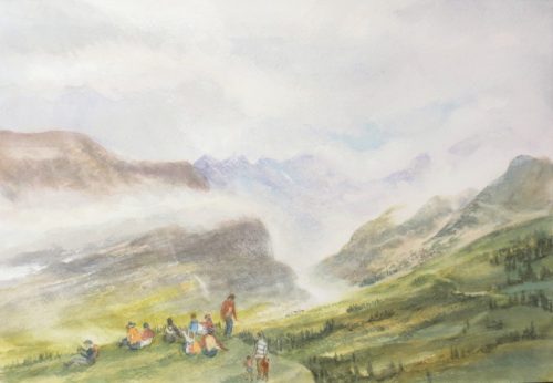 Jungfraujoch (29.9cm x 20.4cm)