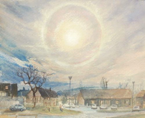 Lunar Halo (15.8cm x 12.6cm)