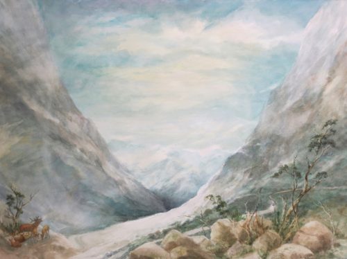 The Cry (76cm x 56.8cm)