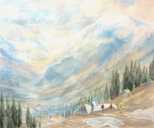 Wilderswil (56.4cm x 46.3cm)