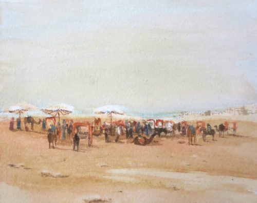 Giza Market (16.4cm x 13.3cm)