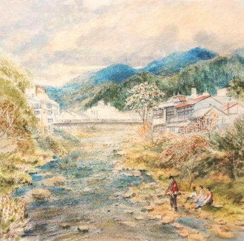 Goju Hachiman (20.4cm x 19.9cm)