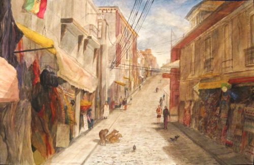 La Paz (54.5cm x 34.5cm) FRAMED