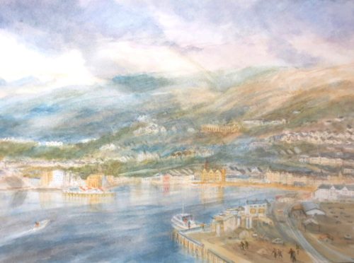 Oban (35.3cm x 26.2cm)