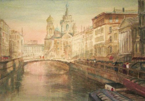 St Petersburg (27.5cm x 19cm) AVAILABLE AS PRINT ONLY