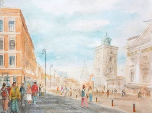 Warsaw (20.9cm x 15.8cm)