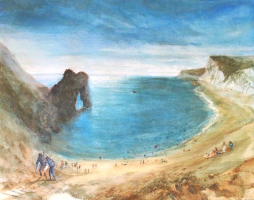 Durdle Door (35.5cm x 25.5cm) AVAILABLE AS PRINT ONLY