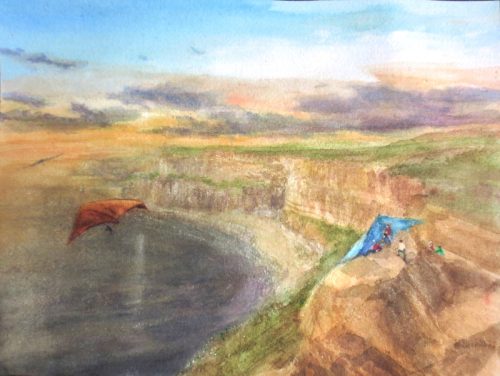 The Cliffs of Moher (25cm x 19.4 cm)